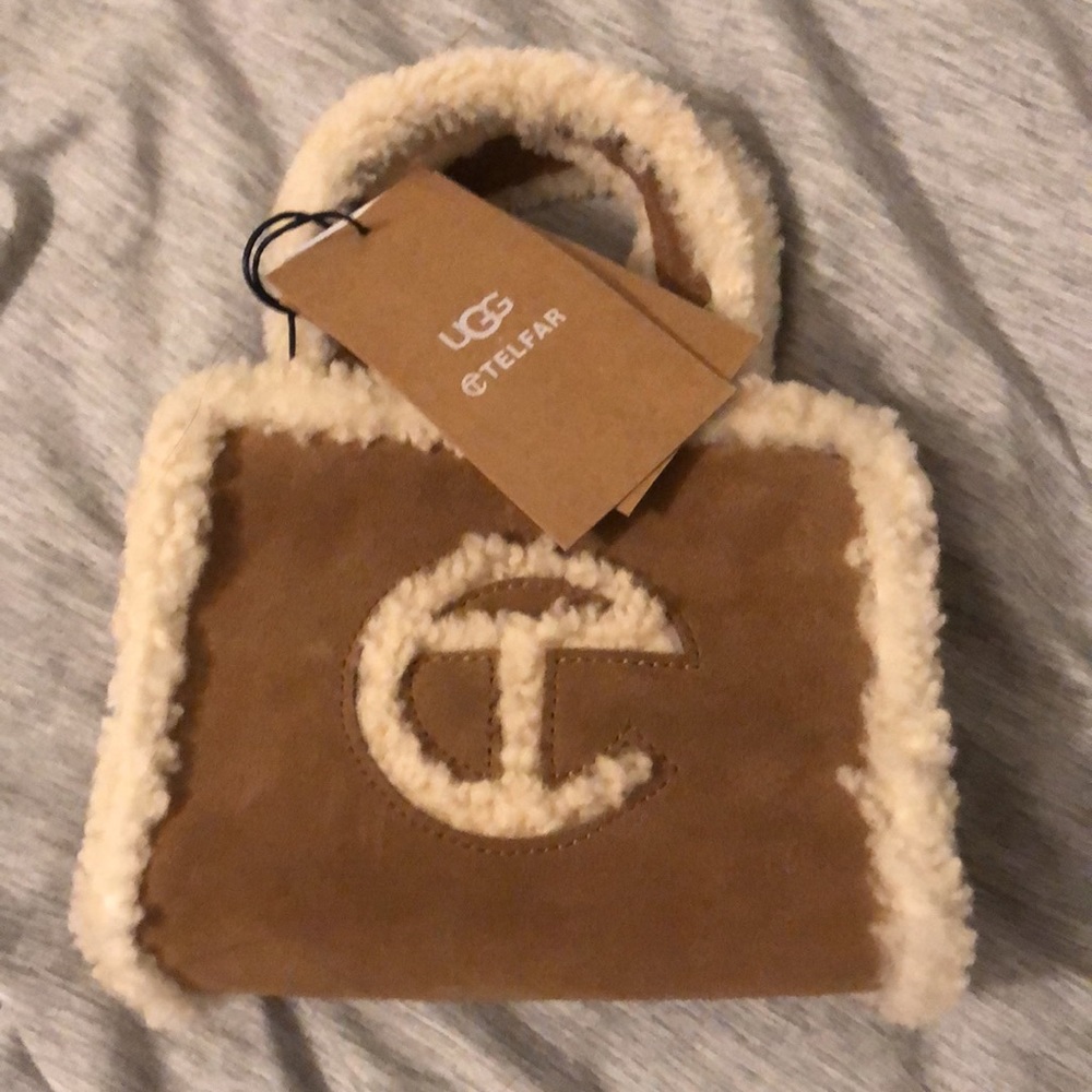 BRAND NEW UGGxTELFAR PURSE WITH TAGS AND ORIGINAL DUST BAG